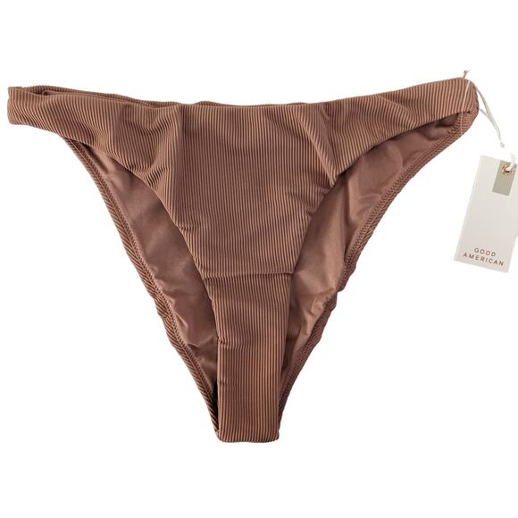 Good American Swim Rose Bikini Cheeky Bottom - Picture 2 of 9